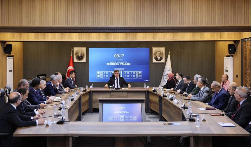 Vali Aydoğdu’dan Birim Amirlerine Koordinasyon Talimatı
