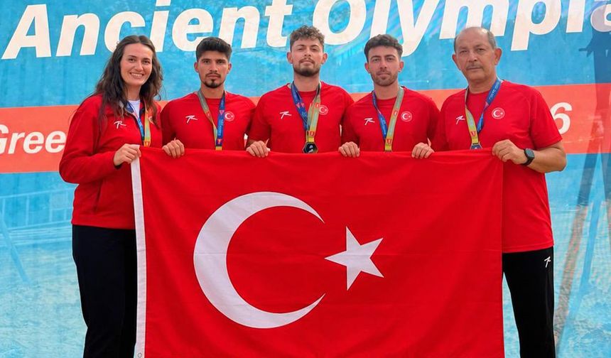 Erzincanlı Sporcular Yunanistan’da Avrupa İkincisi Oldu
