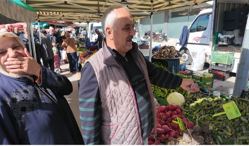 Erzincan Salı Pazarı’nda Güldüren Çıkış