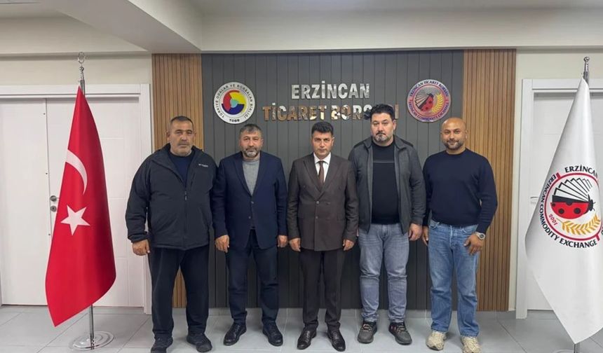 Erzincan Ticaret Borsası’nda Yeni Dönem Başladı: Vahit Erdem’in A Takımı Belli Oldu