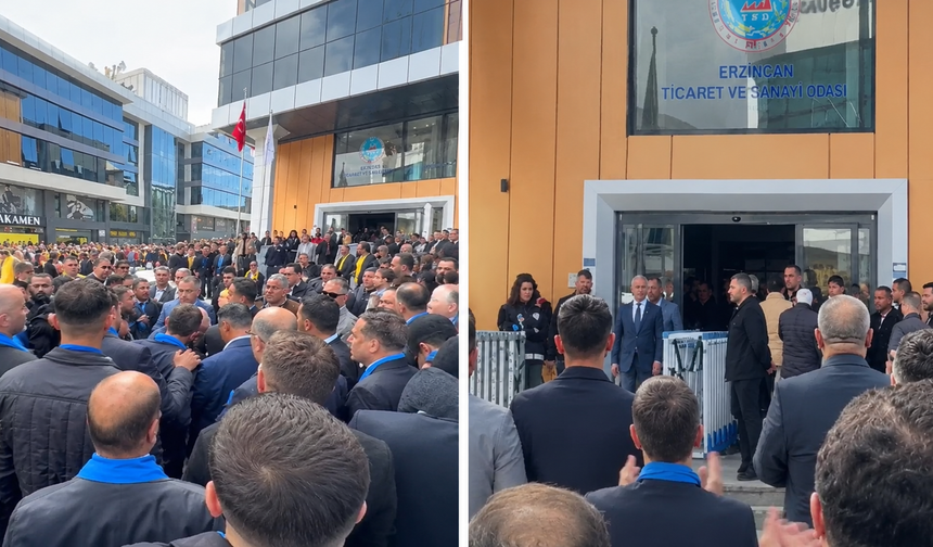 Erzincan TSO Seçimlerinde Ziraat Bankası Yetkilileri Protesto Edildi