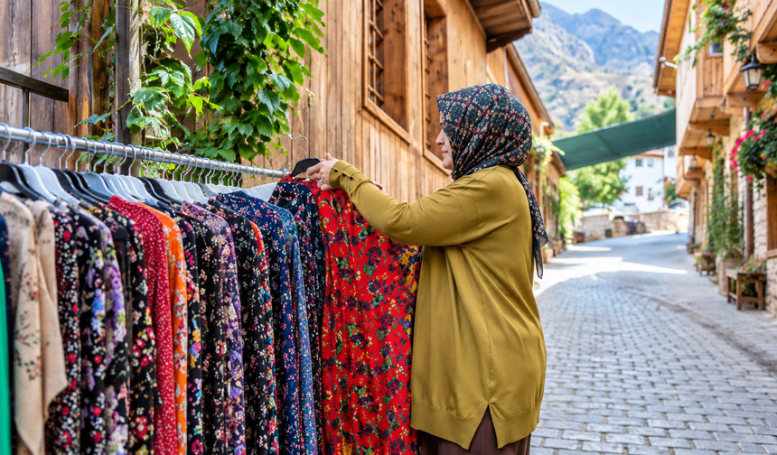 Erzincanlı Kadın Girişimci Yöresel Eserleri Turistlerle Buluşturuyor