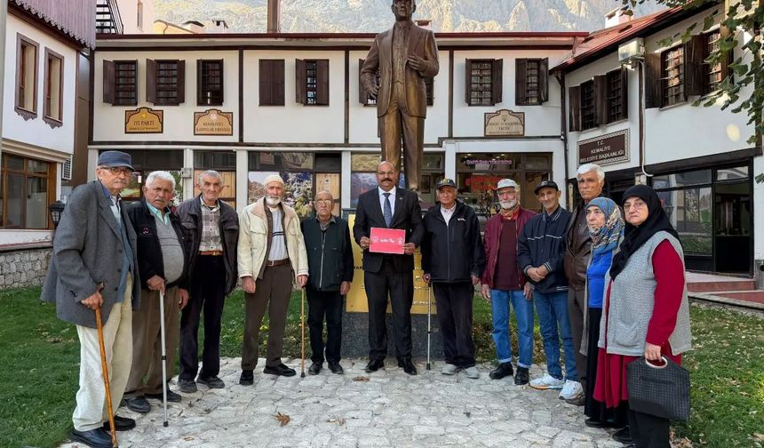 "İyilik Var" Projesi Kapsamında Huzurevi Sakinleri Kemaliye'de Ağırlandı