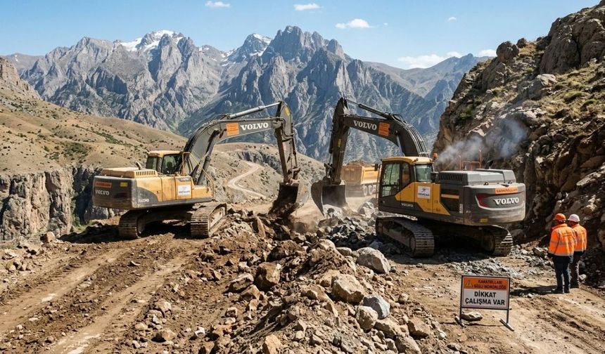 Kemah’ta Zorlu Yollar Aşılıyor: Melekler Mezrası’nın Yol Sıkıntısı İçin Çalışmalar Başladı!