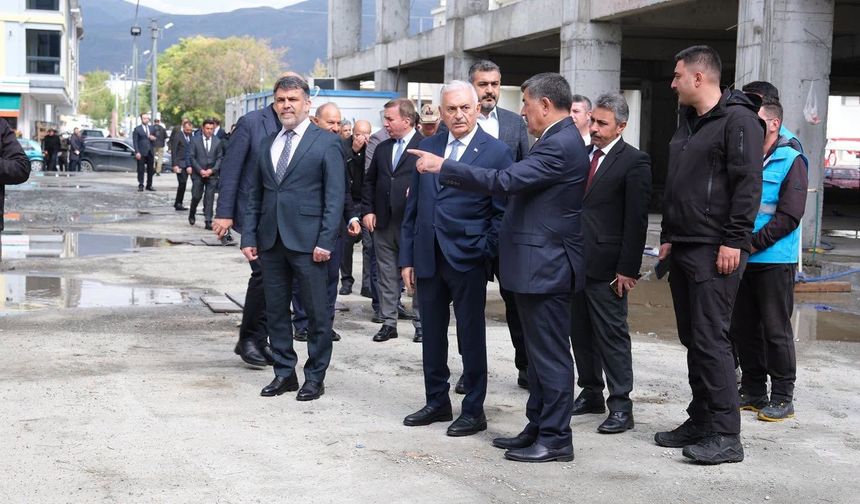 Erzincan Merkez Çarşısı’nda Son Durum: Protokol Yerinde İnceledi!