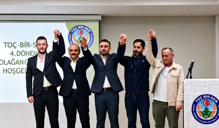 Toç Bir-Sen Erzincan’da Yeni Dönemin Başkanı Belli Oldu