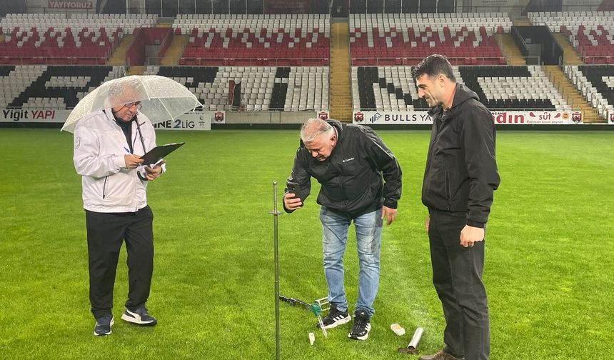 13 Şubat Stadyumu Zemin Denetiminden Tam Not Aldı