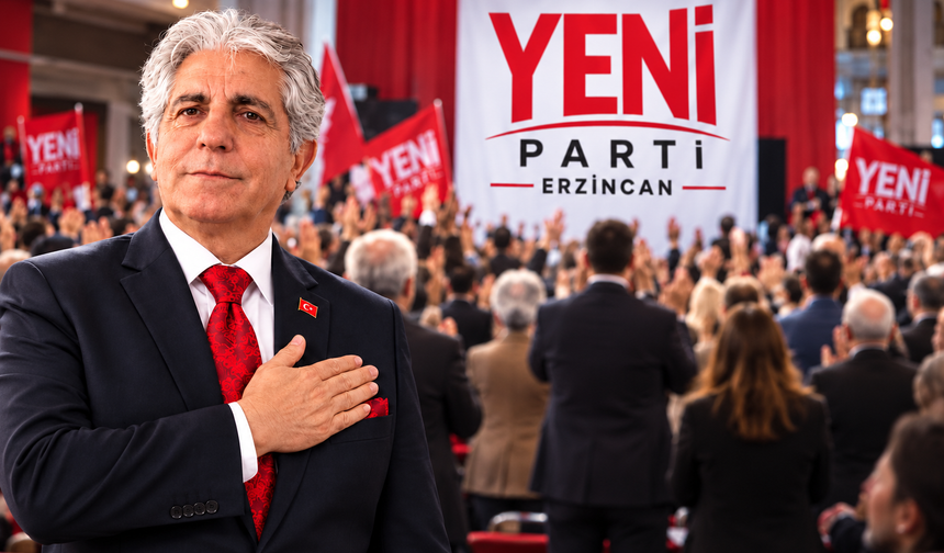 YENİ Parti Erzincan’da Kongre Coşkusu: Yeni Yönetim Göreve Başladı