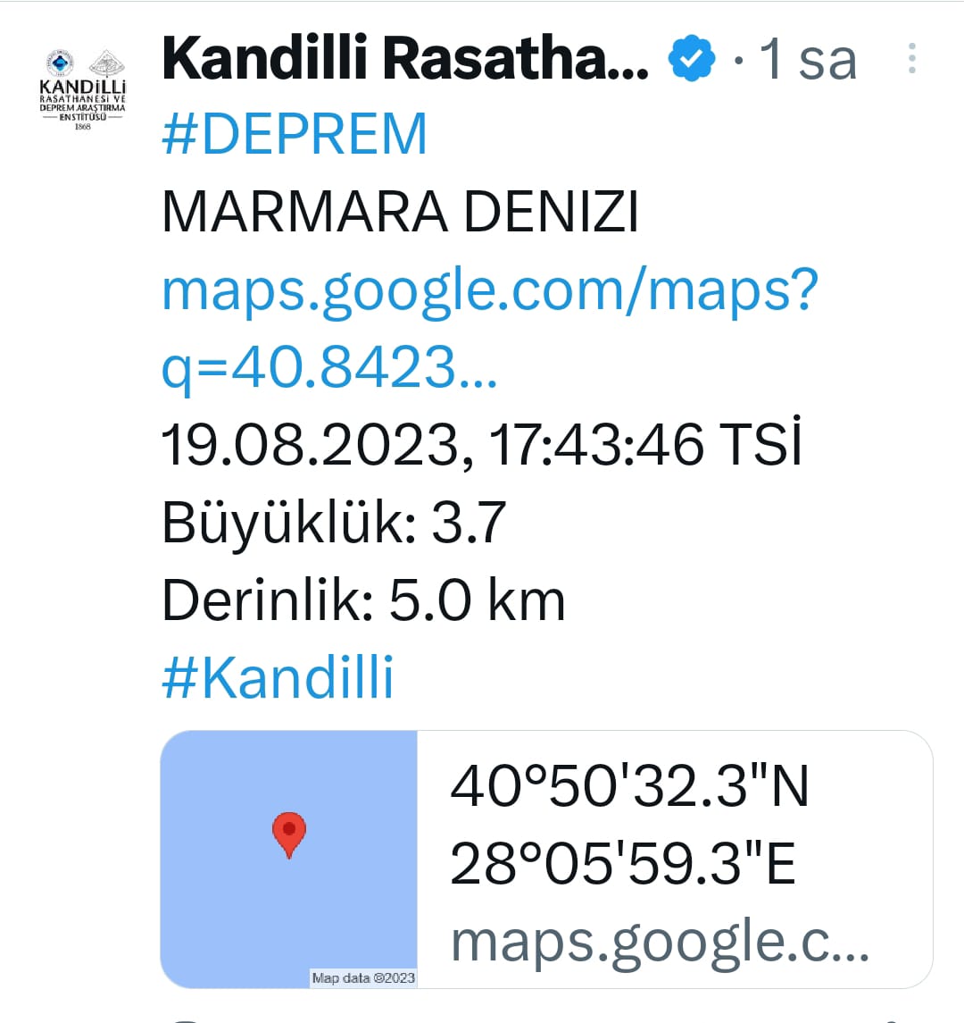 marmara deprem