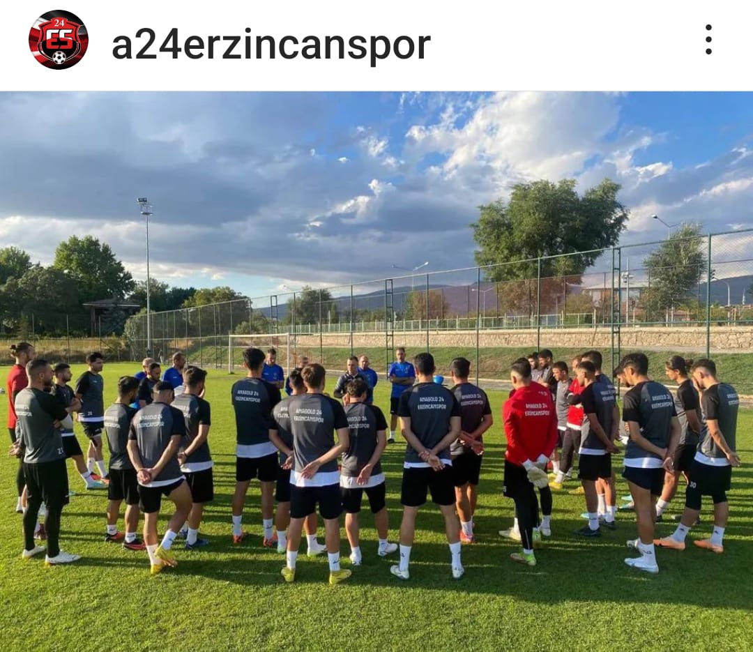 Anagold 24Erzincanspor hazırlık