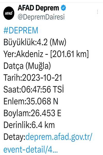 Muğla Deprem (2)