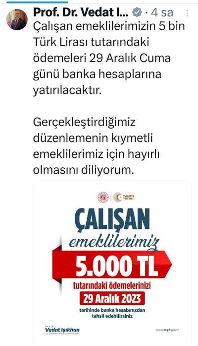 Çalışanlara 5 Bin Lira Ikramiye