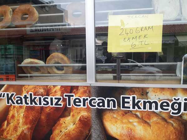 Tercan Ekmek Fiyatları