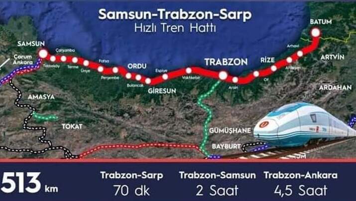 Bayburt Hızlı Tren 1