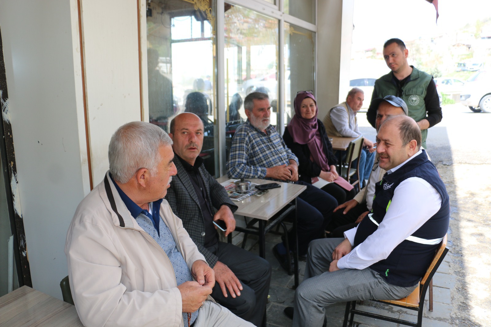 Üzümlü 'Deki Çiftçiler Seracılık, Bağcılık Ve Sebzecilik Konularında Bilgilendirildi (1)