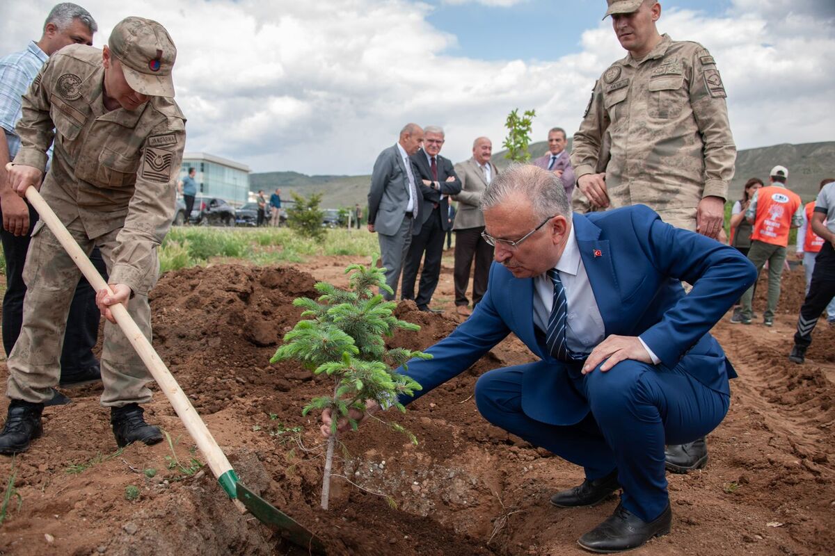 Erzincan Jandarma Fidan Dikimi (1)