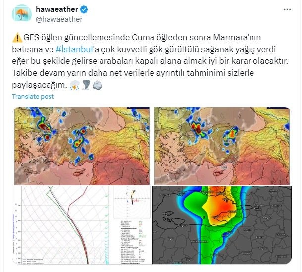 Cumaya Dikkat! Bu Kez Balkanlardan Kırıp Dökerek Geliyor