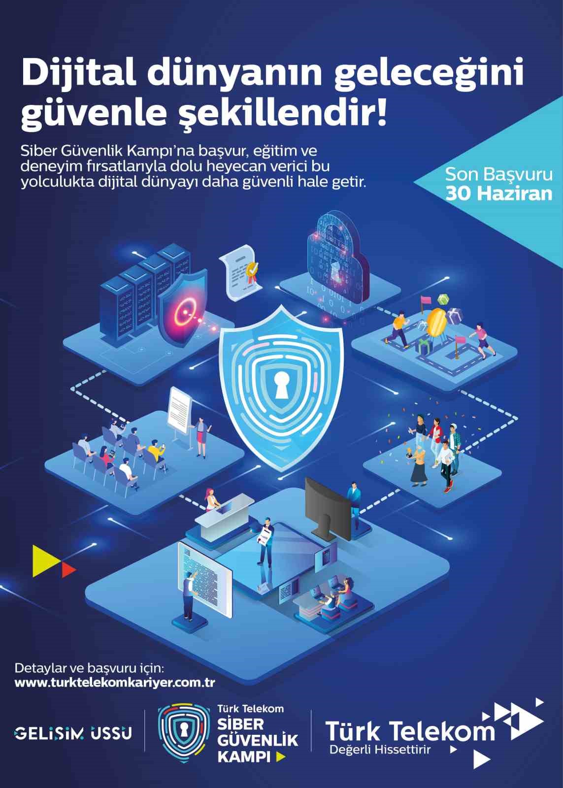 Türk Telekom Siber Güvenlik Kampı Başvuruları Açıldı