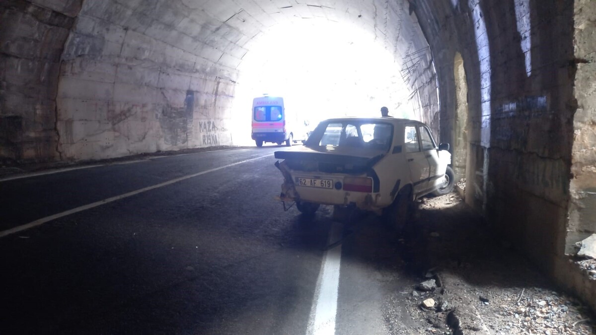 Erzincan Yolunda Tünelde Kaza 8 (1)