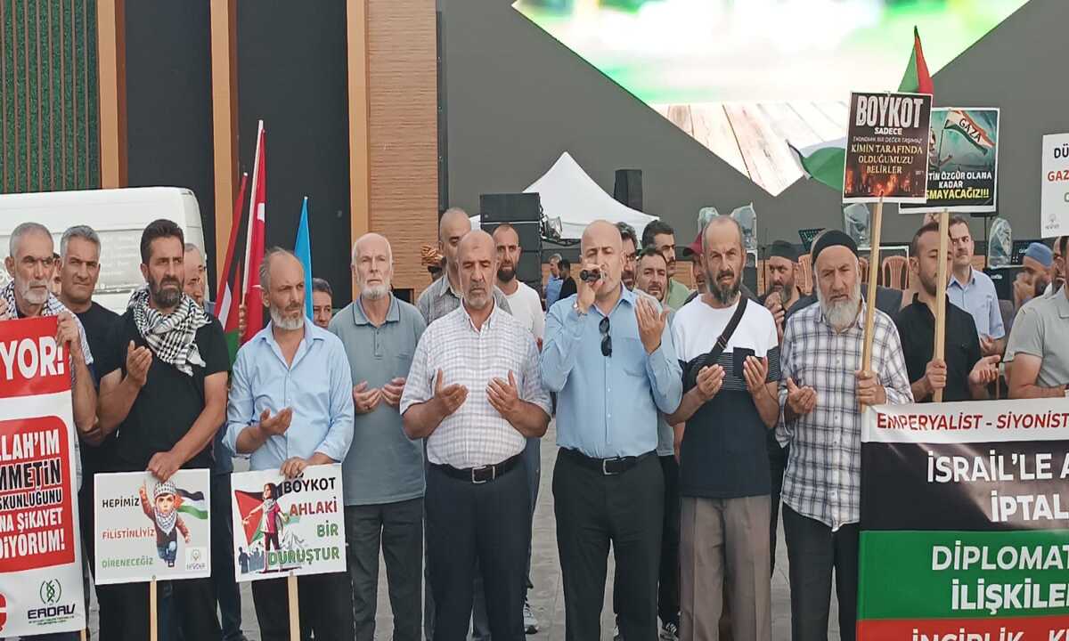 Erzincan’da Filistin Yaşanan Ola (4)