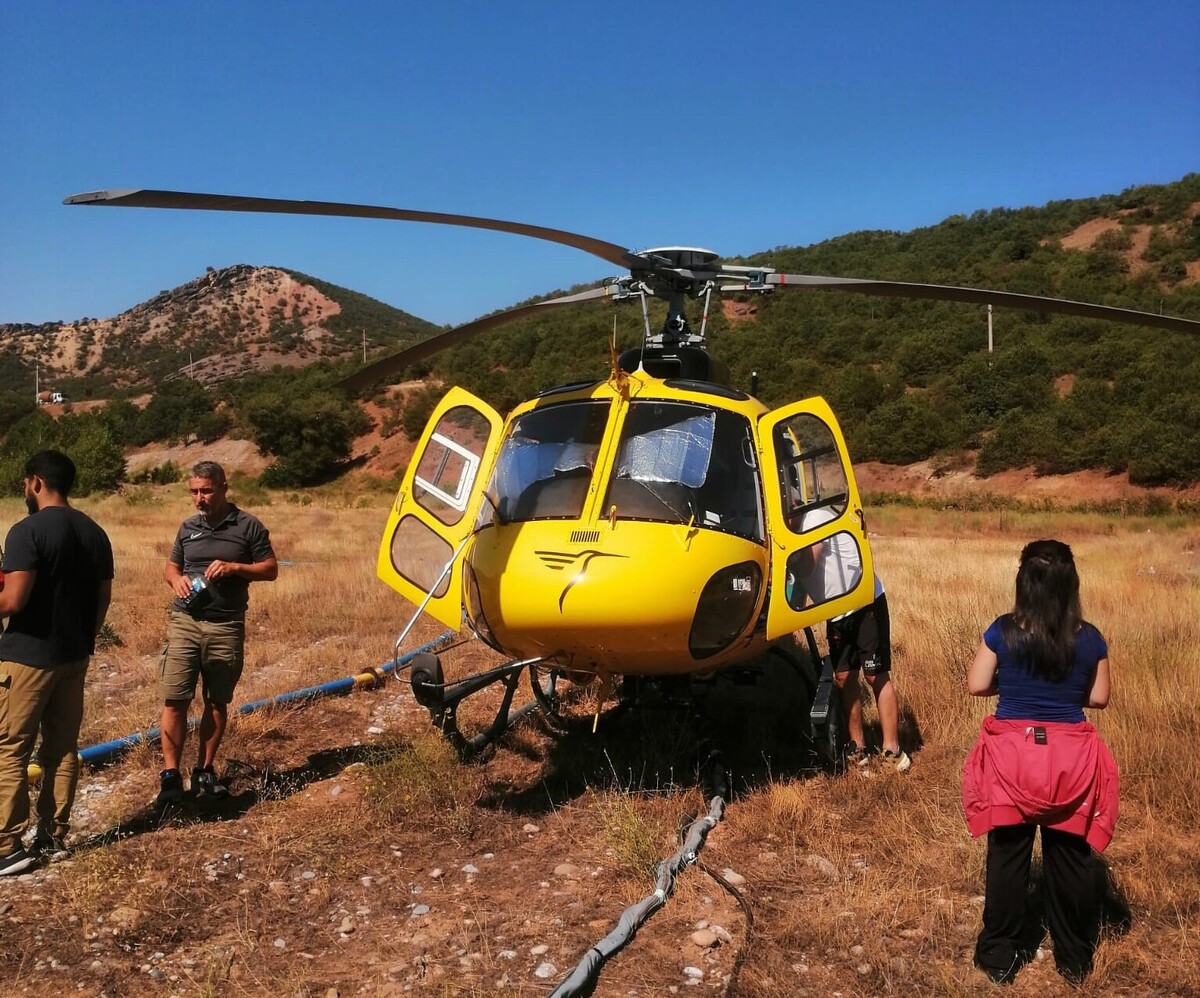 Maden Arama Helikopteri Tunceli’