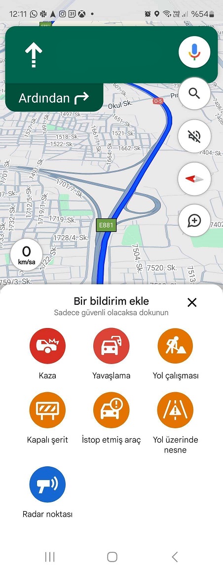 Radar Özelliği