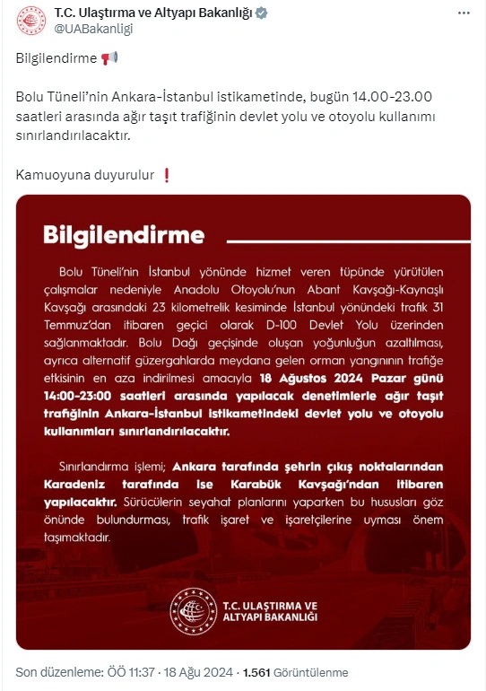 Bolu Dağı Geçidi