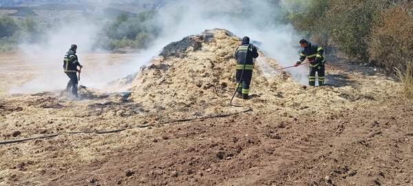 Erzincan’da Çıkan Yangın Paniğe