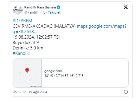 Malatya Deprem 2