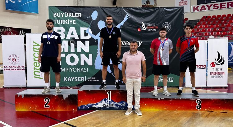 Büyükler Türkiye Badminton Şampiyonası Sona Erdi Tek Erkekler