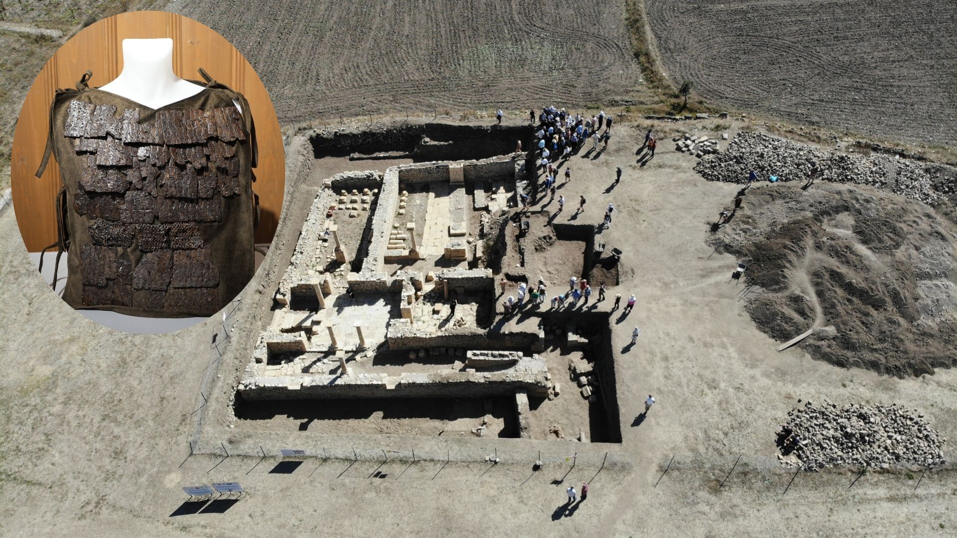 Erzincan Sınırında Çıkarılan Bin 500 Yıllık Roma Lejyoner Zırhı Müzede Sergilenecek - Satala Kenti 7