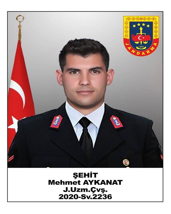 Şehit Mehmet Aykanat Tunceli Şe