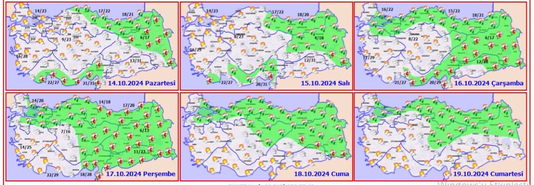 Bir Hafta Yağış