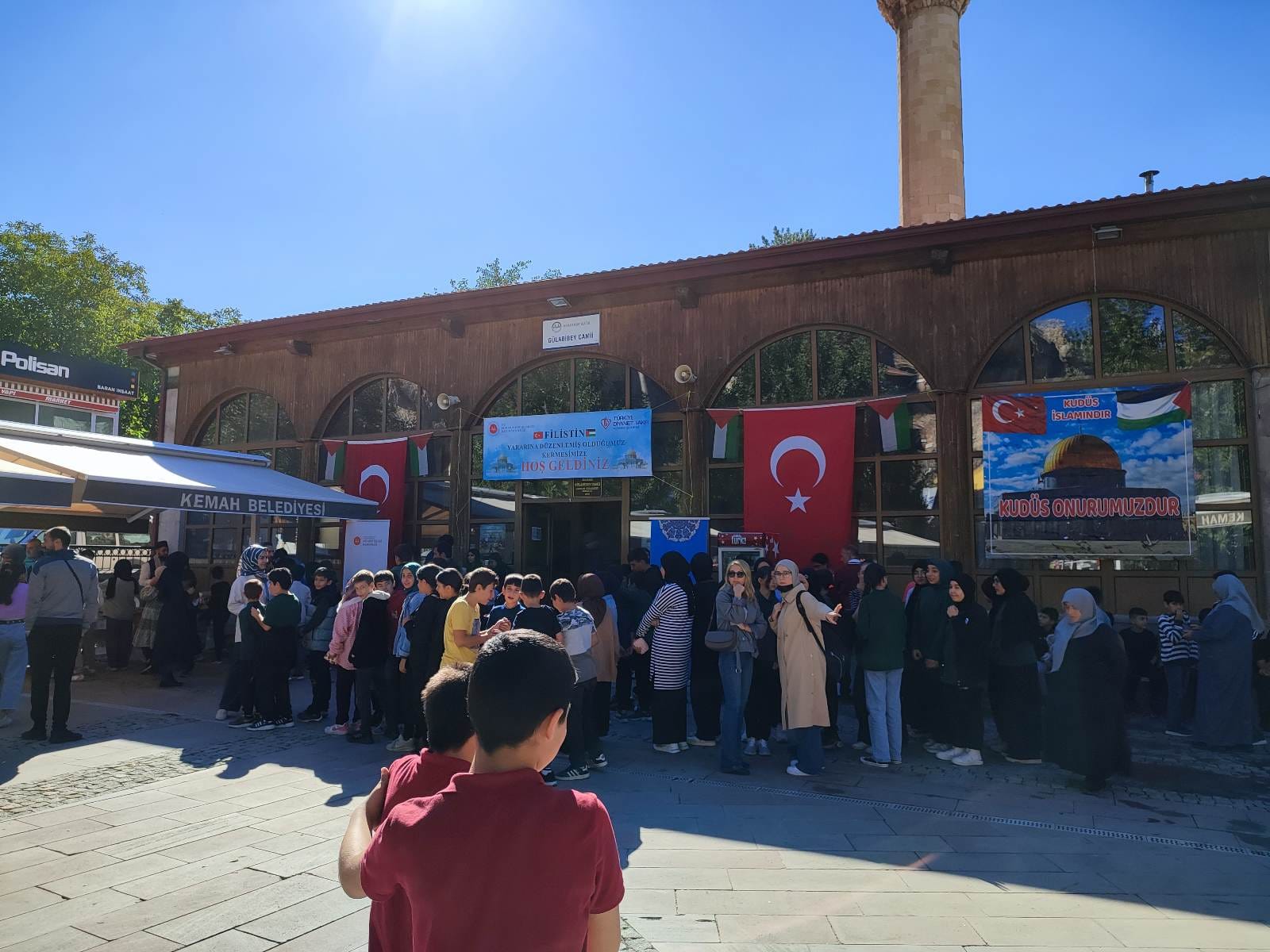 Tarihi Gülabibey Camii’nde Filistin Için… (2)