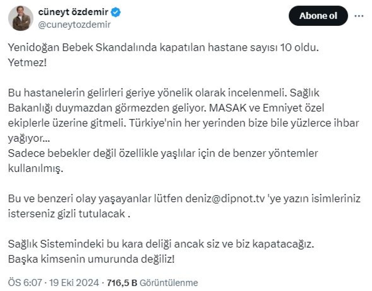 Yenidoğandan Sonra Yeni Skandal Yaşlı Çetesi (1)