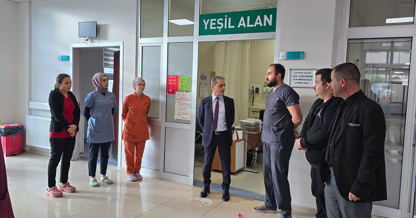 Kemah Devlet Hastanesi’ne İnceleme. (2)