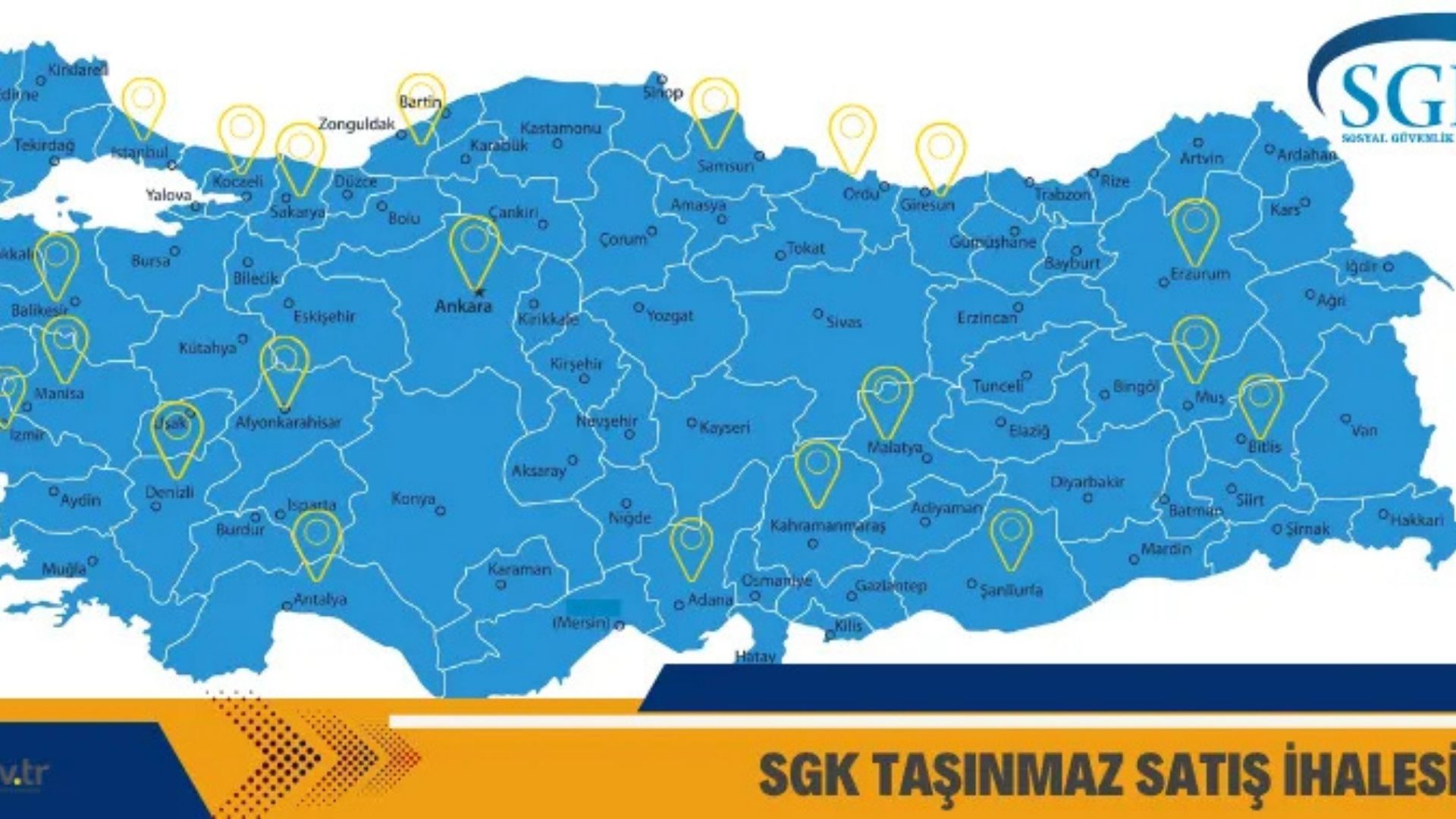 Sgk’ya Ait 110 Adet Gayrimenkul Satışa Çıkarıldı