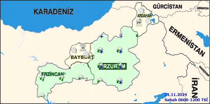 Yağış Uyarısı Pazartesi 1