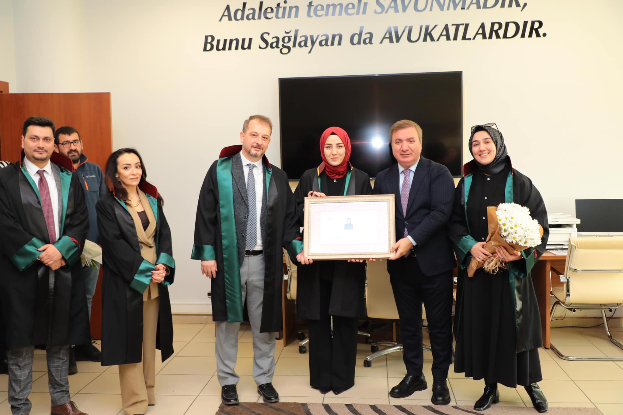 Erzincan Valisi Aydoğdu, Erzincan Barosu'na Gitti.. (1)