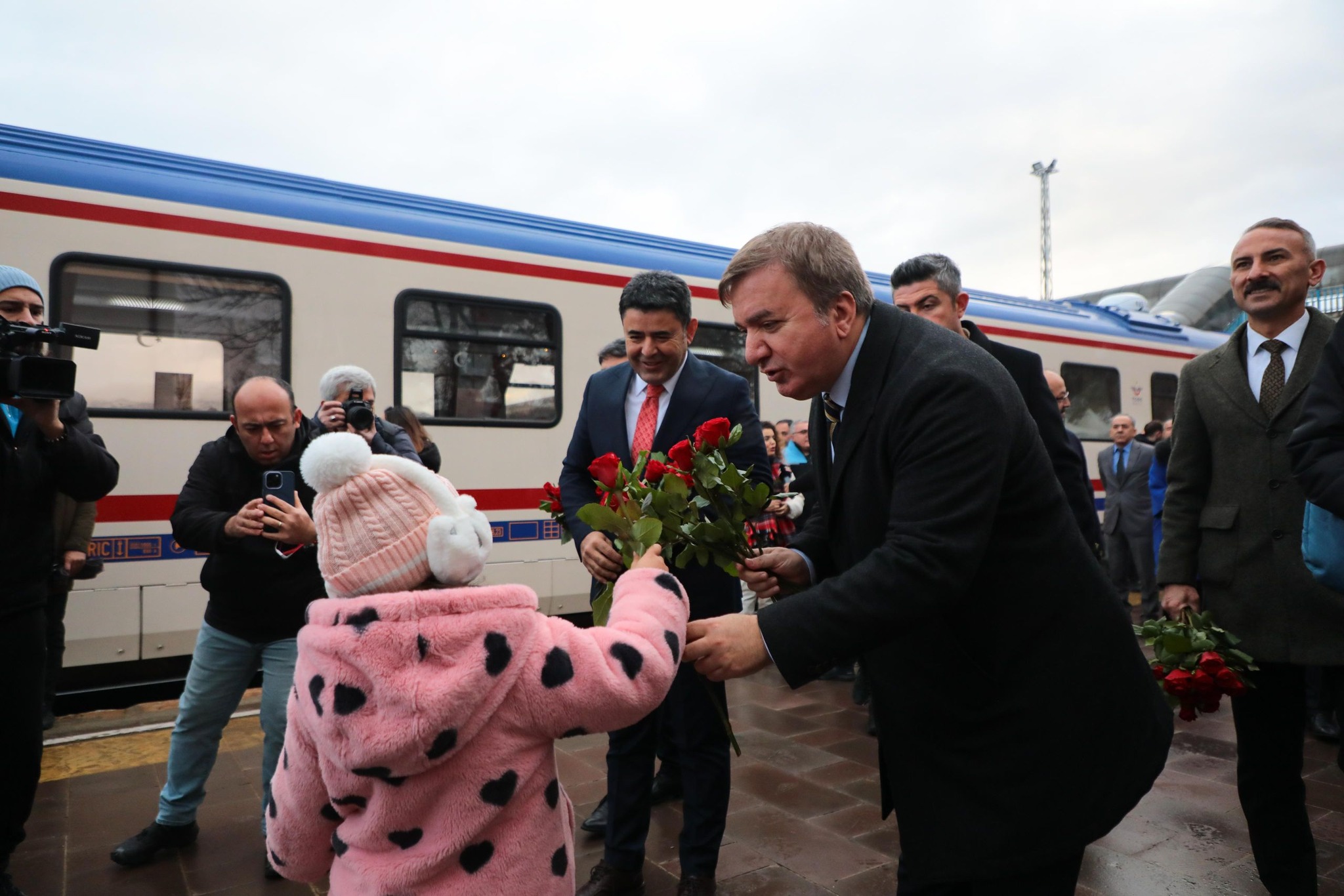 Turistik Doğu Ekspresi Erzincan'da Coşkuyla Karşılandı (3)