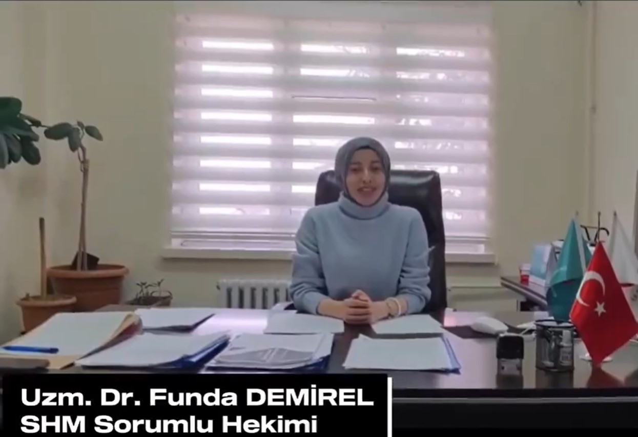 Shm Sorumlu Hekimi Uzm. Dr. Funda Demirel