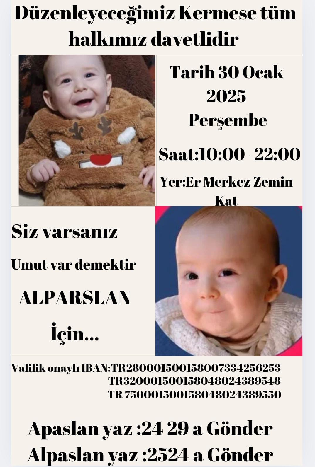 Sma Hastası Alpaslan Zeyd Rüzgar Bebek