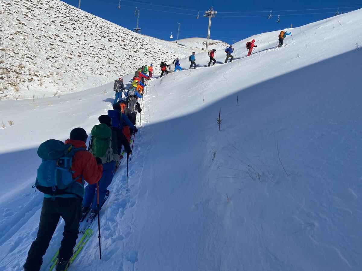 Erzincan’da yapılan uluslararası dağ kayağı organizasyonları-2