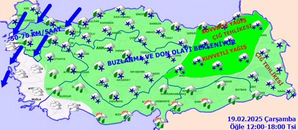 Çarşamba 19 Şubat