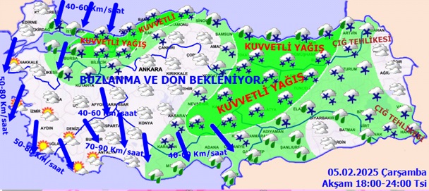 Kar Yağışı Tatil Okullar 2