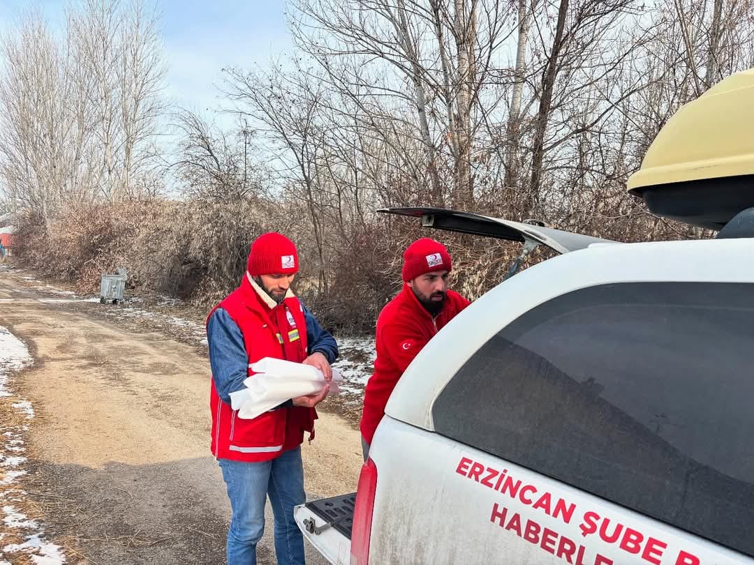 Kızılay Erzincan’dan Yardım Ve Dayanışma Seferberliği