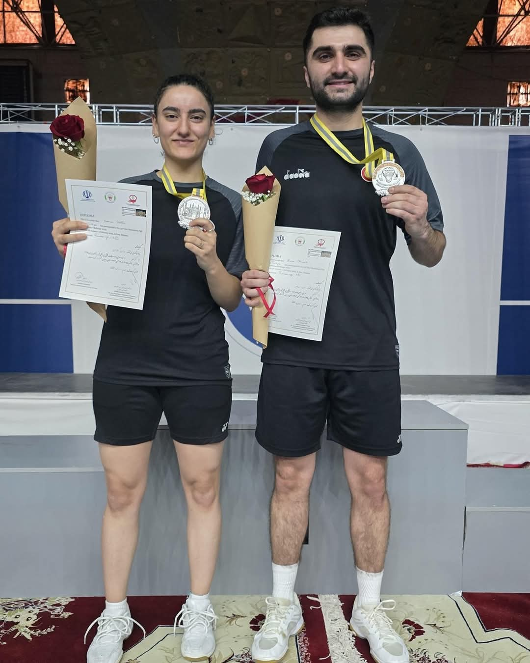 Türkiye İranda Badmintonda Gümüş Madalya Zaferi