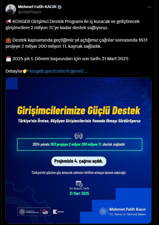 Girişimci Destek Programı