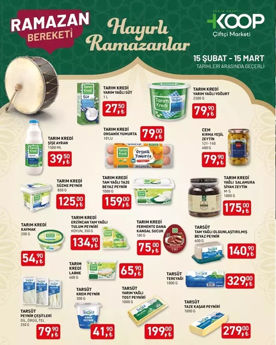 Tarım Kredi Ramazan 1