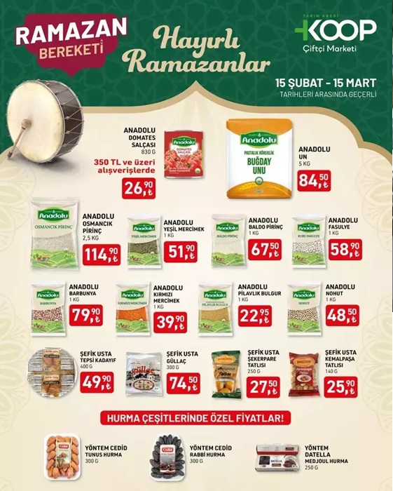 Tarım Kredi Ramazan